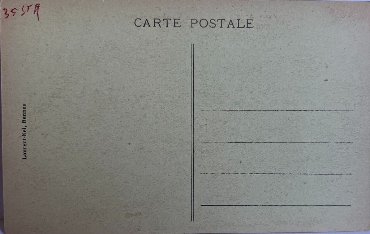 CPA FR35 Paramé - Plage et Villas de la Pointe de Rochebonne - Côte d'Emeraude