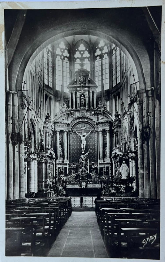 CPA FR35 Redon - Intérieur de l'Eglise Saint-Sauveur