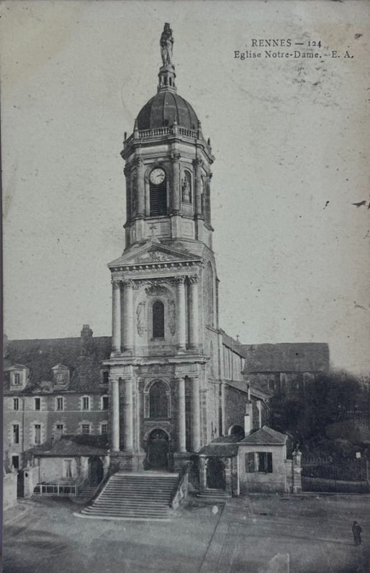 CPA FR35 Rennes - 124 - Eglise Notre-Dame EA