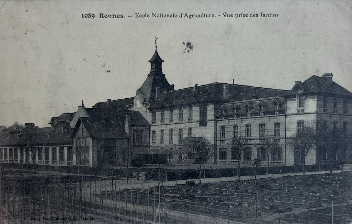 CPA FR35 Rennes - Ecole Nationale d'Agriculture - Vue prise des Jardins