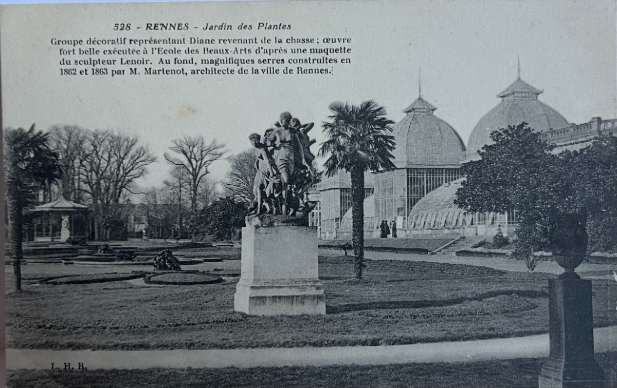 CPA FR35 Rennes - Jardin des Plantes LHR