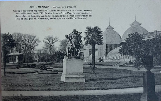CPA FR35 Rennes - Jardin des Plantes LHR