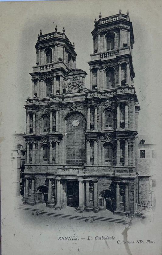 CPA FR35 Rennes - La Cathédrale ND