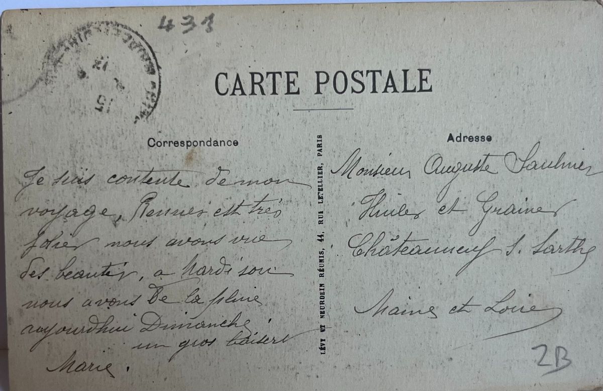 CPA FR35 Rennes - Le Jardin des Plantes - Les Serres LL