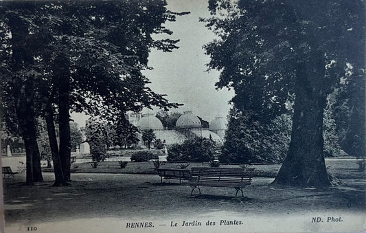 CPA FR35 Rennes - Le Jardin des Plantes ND