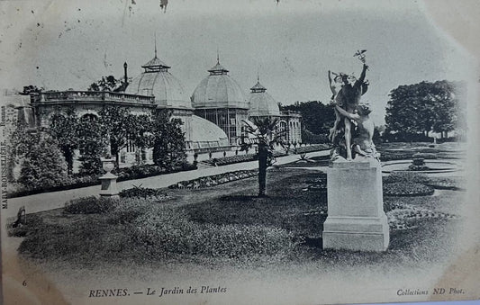 CPA FR35 Rennes - Le Jardin des Plantes ND