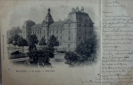 CPA FR35 Rennes - Le Lycée ND
