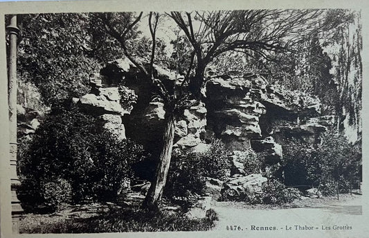 CPA FR35 Rennes - Le Thabor - Les Grottes