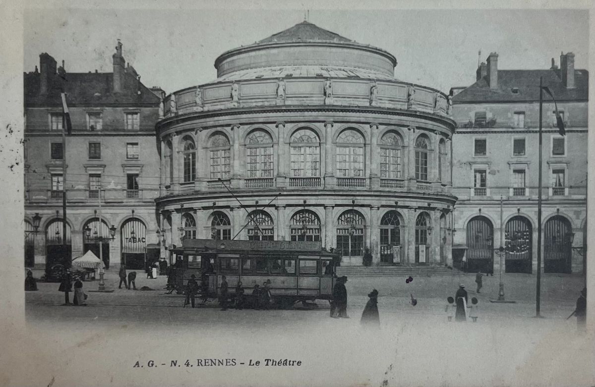 CPA FR35 Rennes - Le Théâtre AG