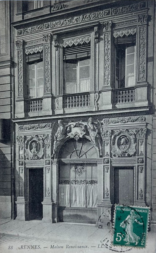 CPA FR35 Rennes - Maison Renaissance LL