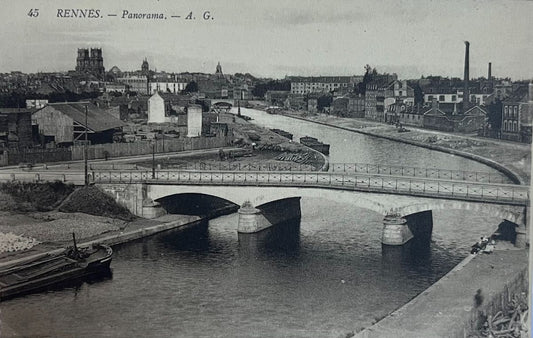CPA FR35 Rennes - Panorama AG