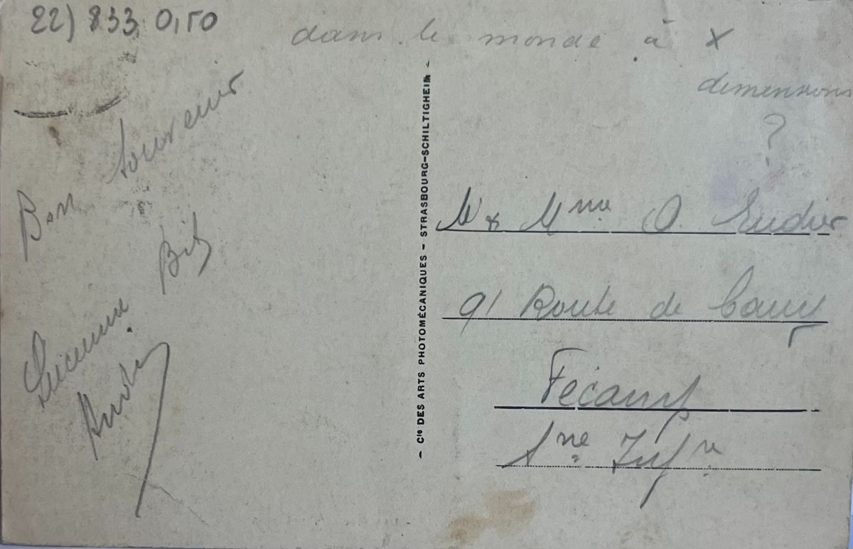 CPA FR35 Rothéneuf - Les Rochers sculptés