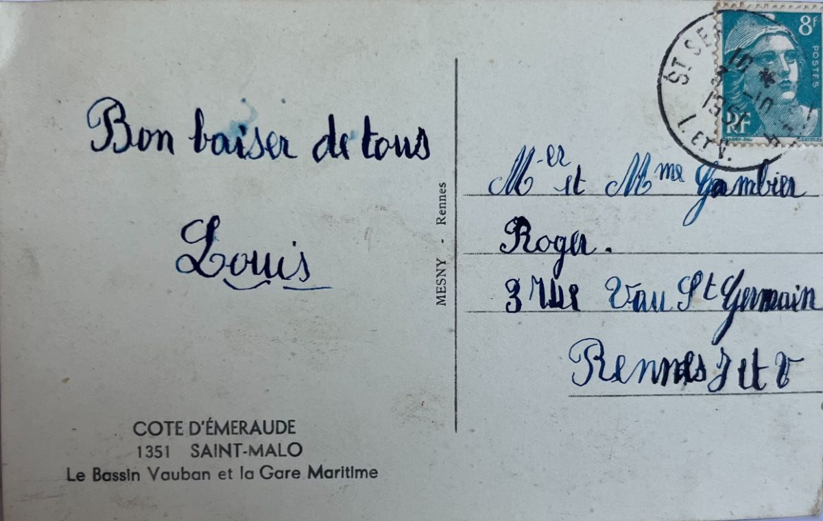 CPA FR35 Saint-Malo - Le Bassin Vauban et la Gare Maritime - Cote d'Emeraude