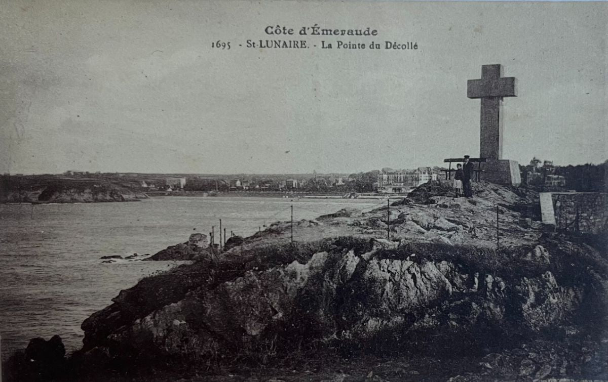 CPA FR35 St-Lunaire - La Pointe du Décollé - Côte d'Emeraude