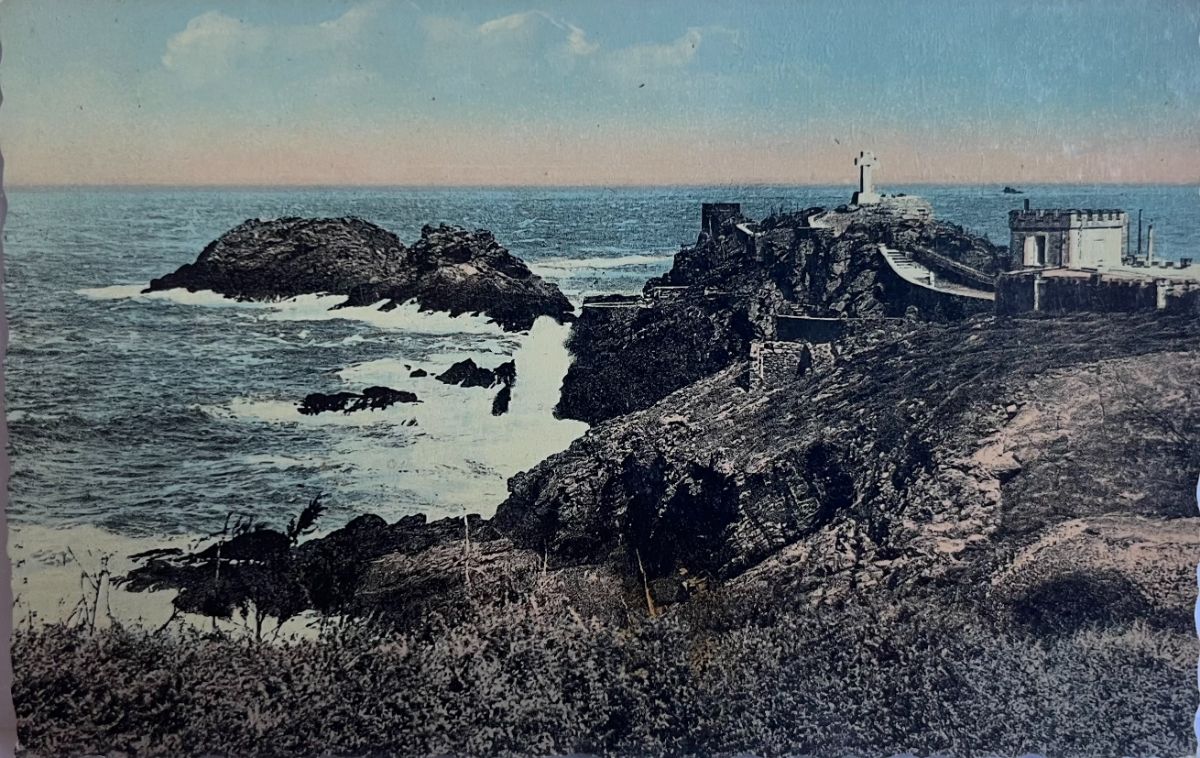 CPA FR35 St-Lunaire - La Pointe du Décollé