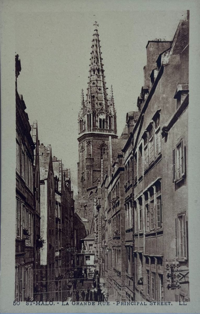 CPA FR35 St-Malo - La Grande Rue - Principal street - LL