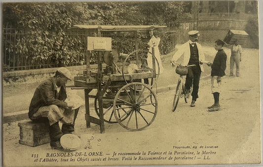 CPA FR61 Bagnoles-de-l'Orne - Je recommande la Faience et la Porcelaine, le Marbre et l'Albâtre, etc… recto