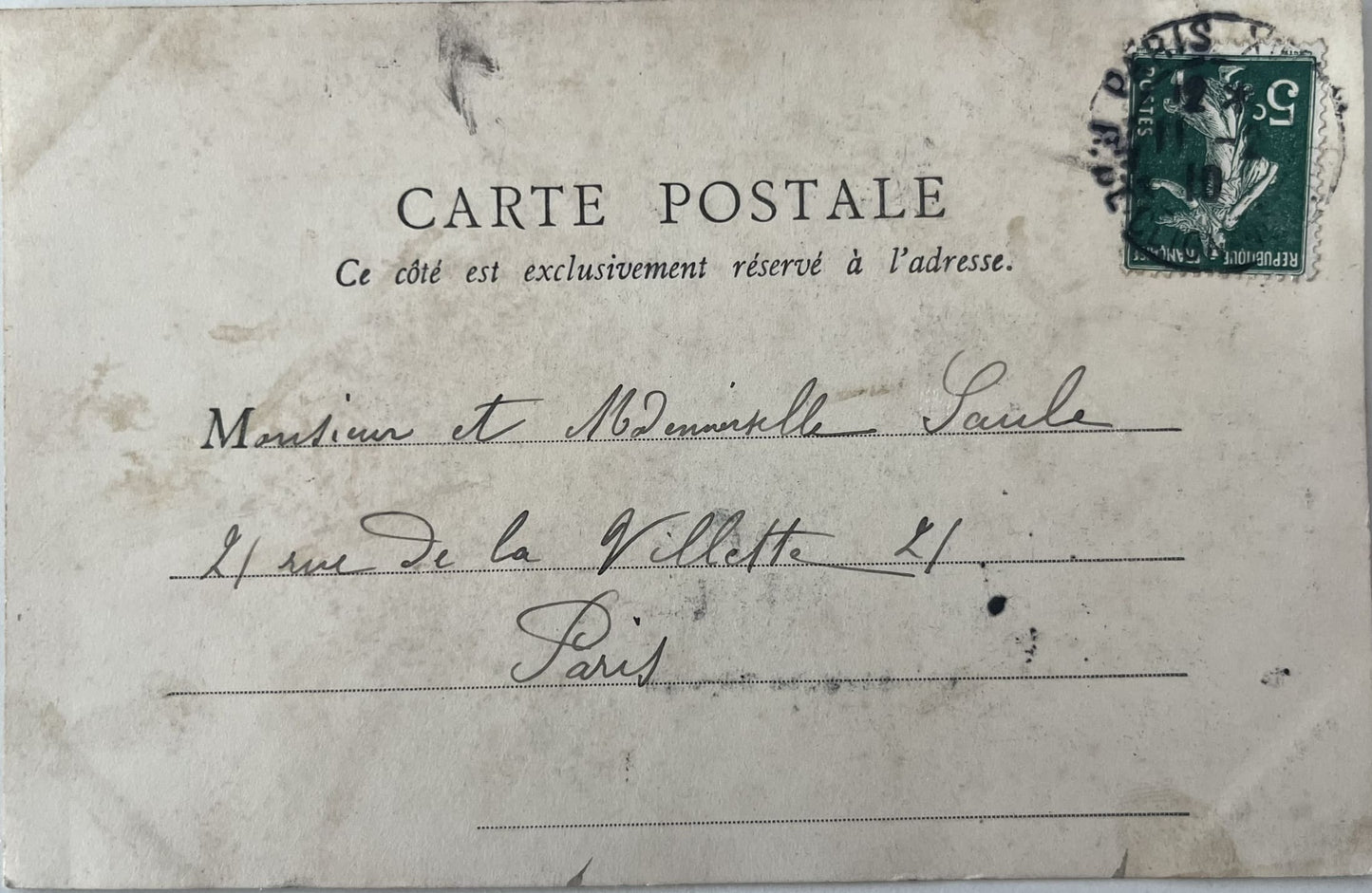 CPA FR75 Paris - Chambre des Députés