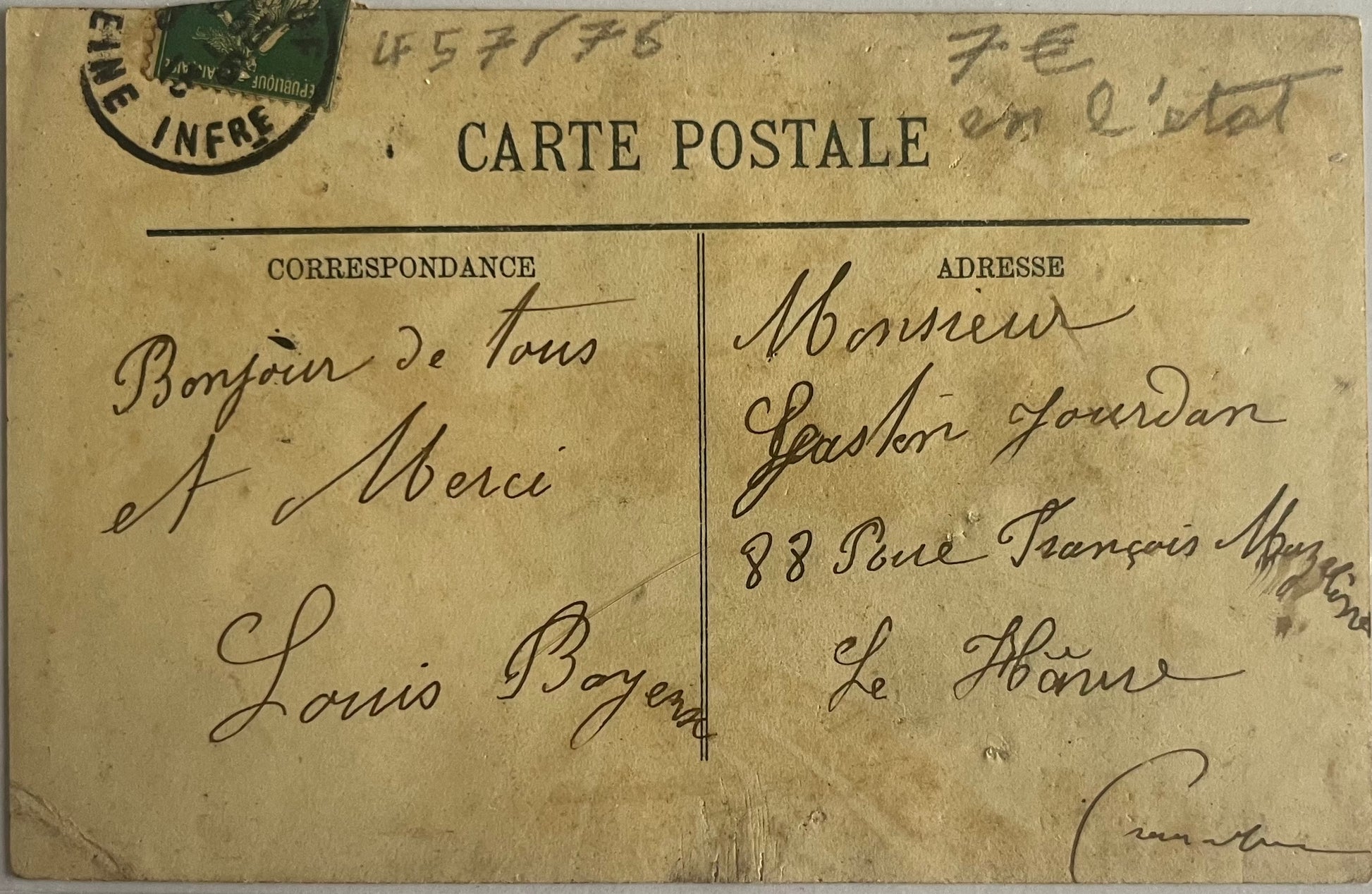 CPA FR76 Caudebec-les-Elbeuf - Scène de marché