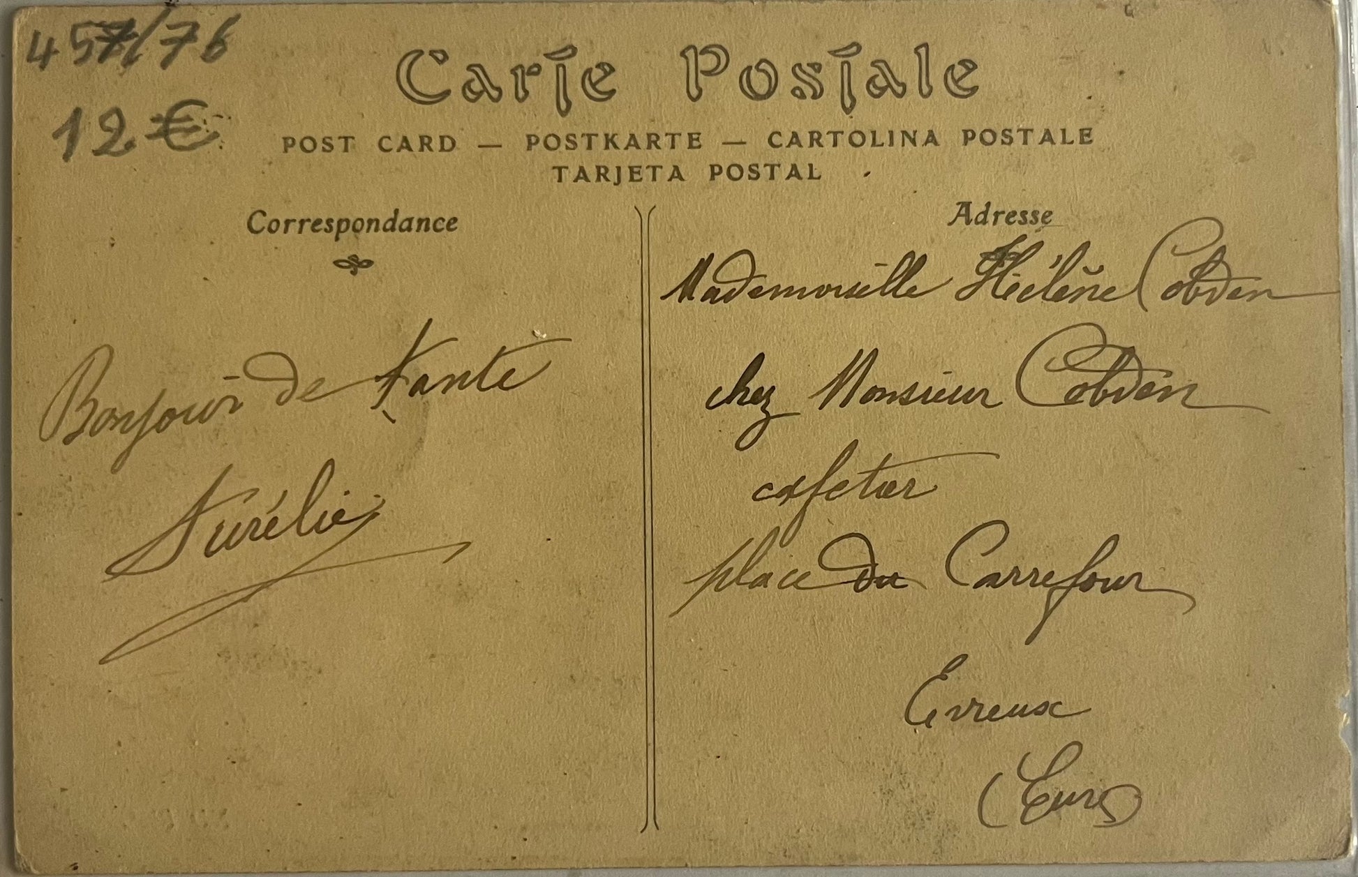 CPA FR76 La Bouille (Seine Inférieure) - Le Bac verso