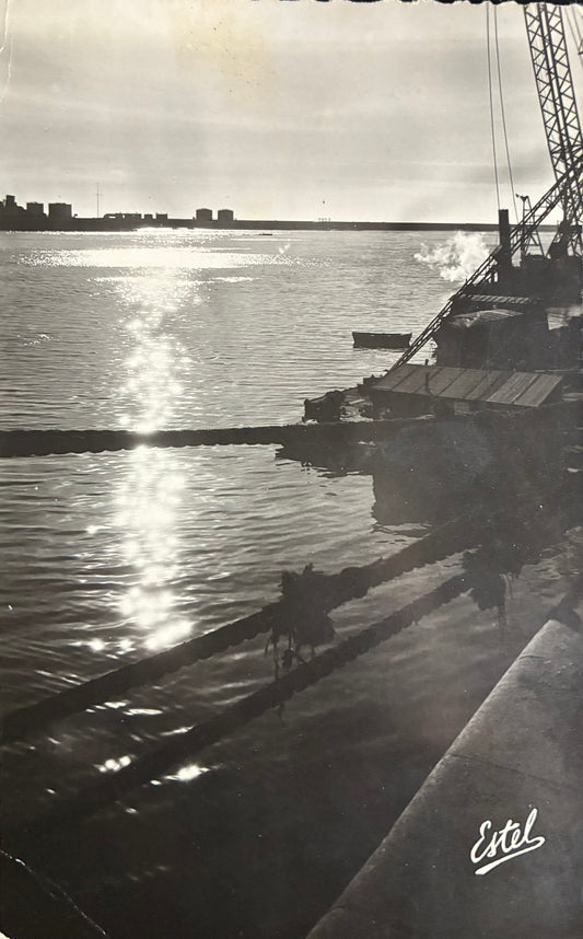 CPA FR76 Le Havre - Coucher de Soleil