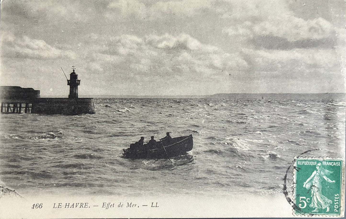  CPA FR76 Le Havre - Effet de Mer