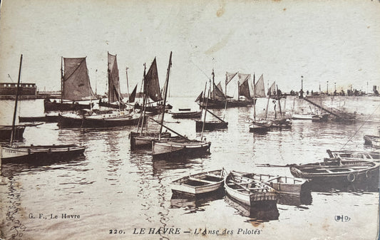 CPA FR76 Le Havre - L'Anse des Pilotes
