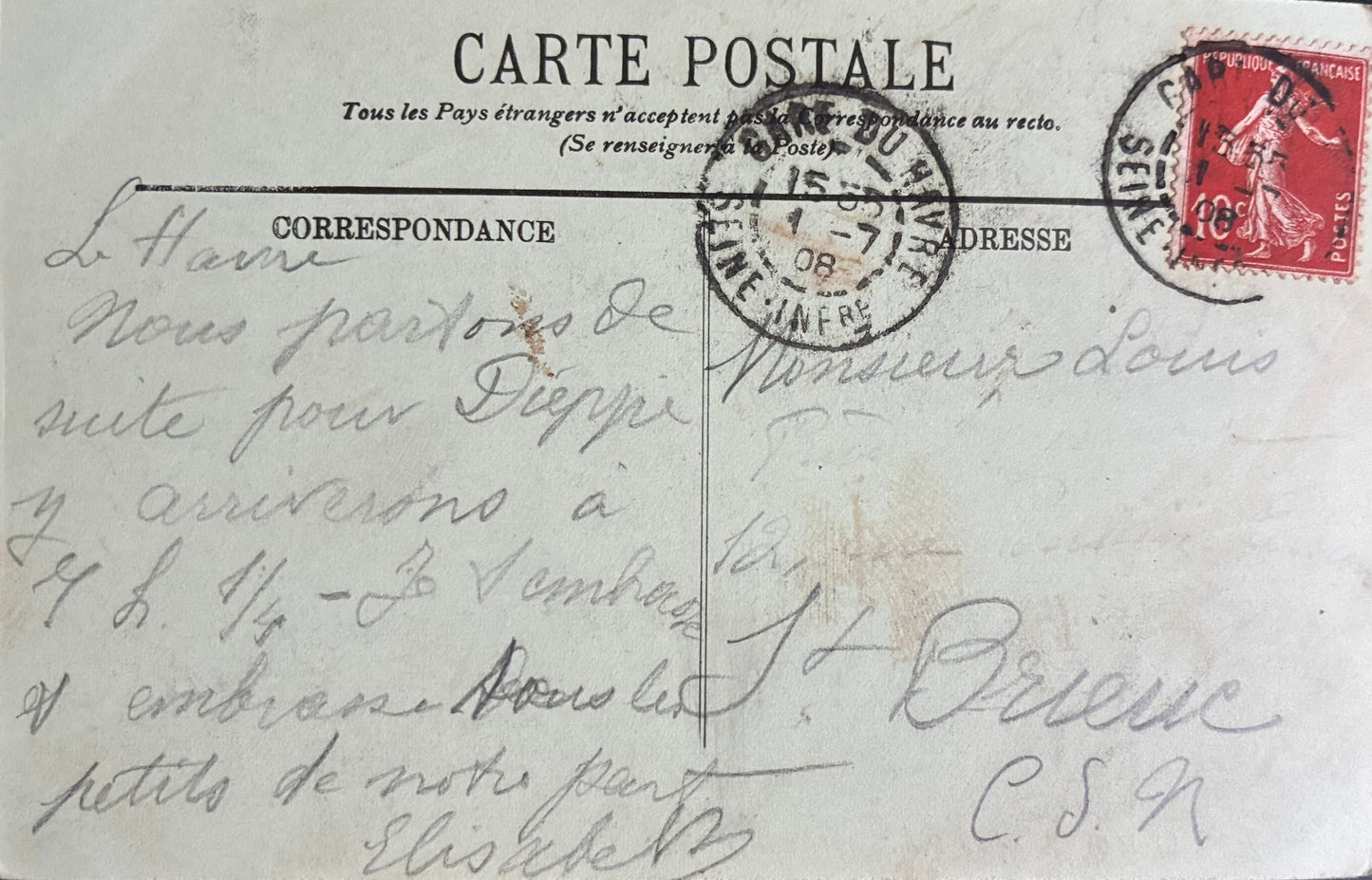 CPA FR76 Le Havre - La Façade de la Bourse