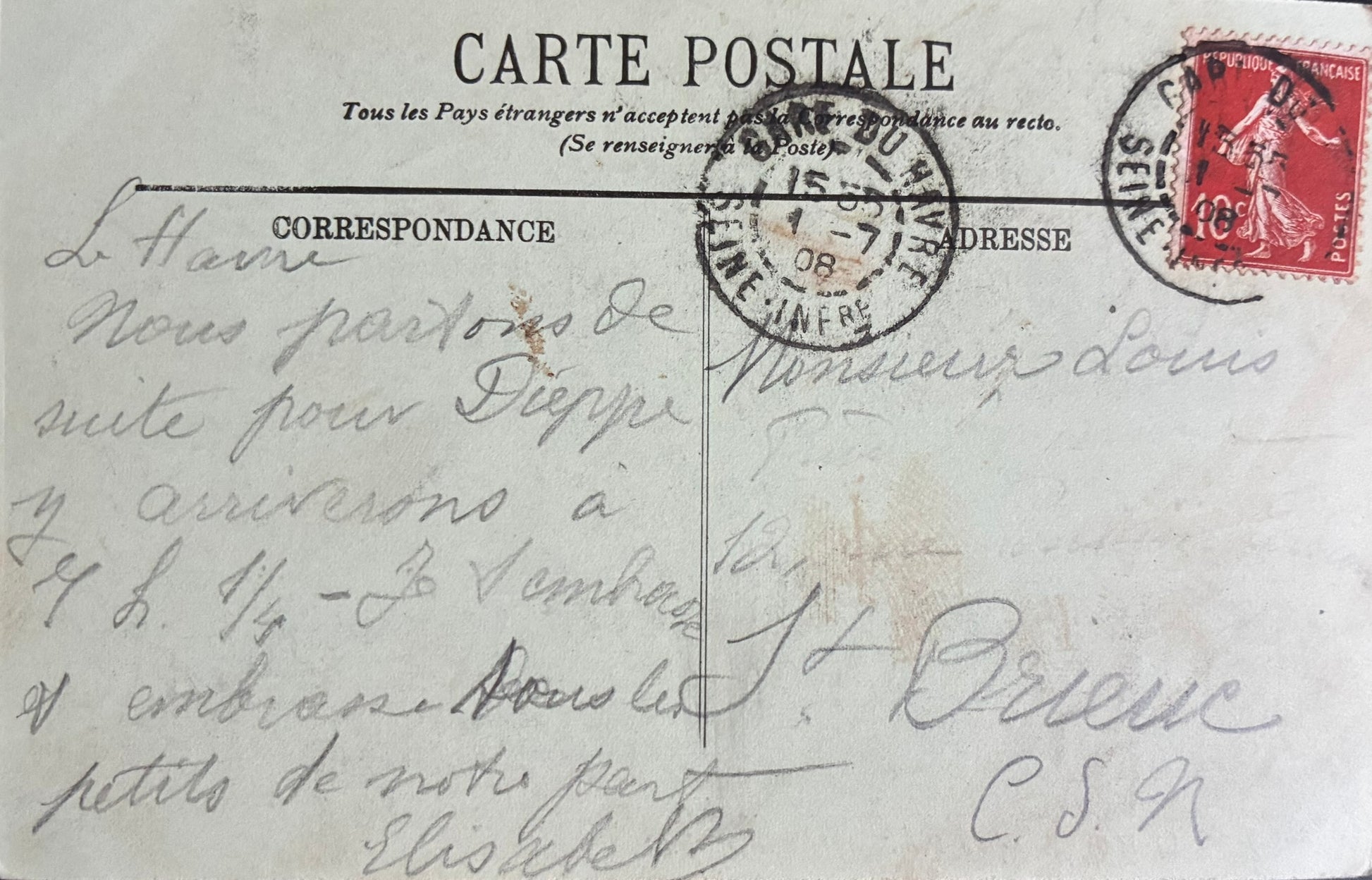 CPA FR76 Le Havre - La Façade de la Bourse