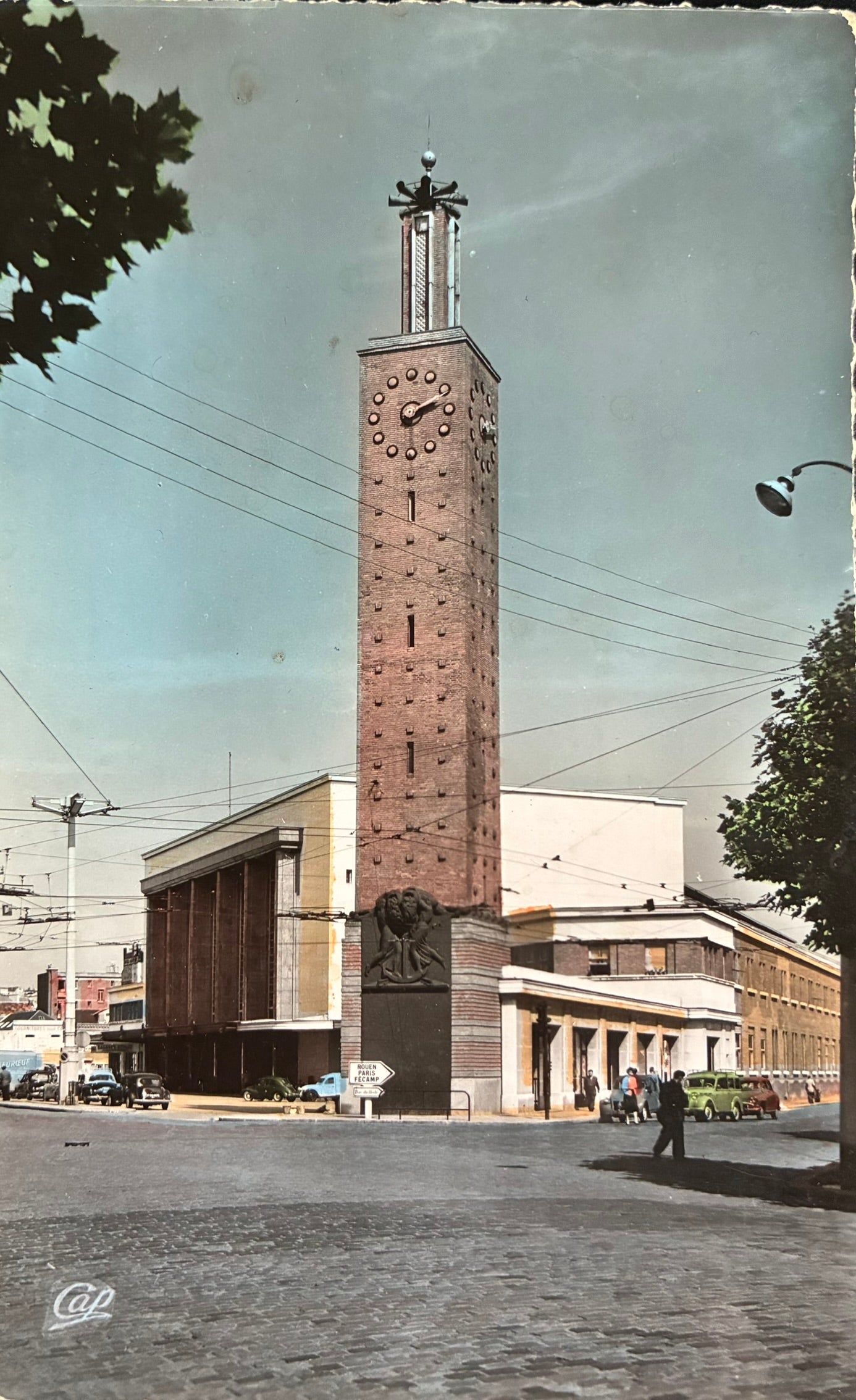 CPA FR76 Le Havre - La Gare