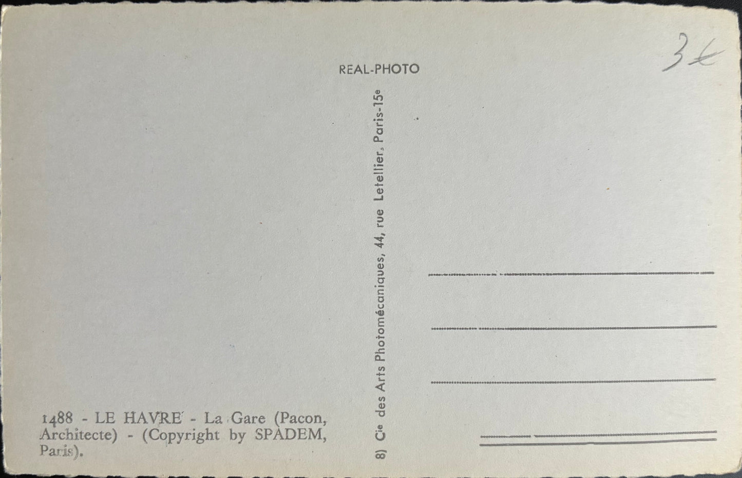 CPA FR76 Le Havre - La Gare