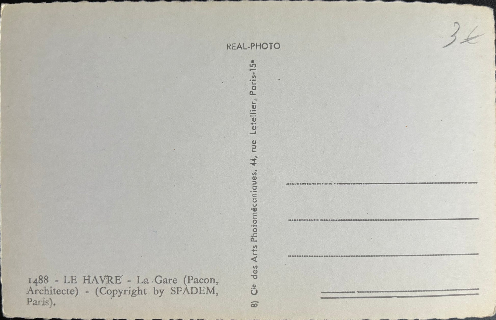 CPA FR76 Le Havre - La Gare