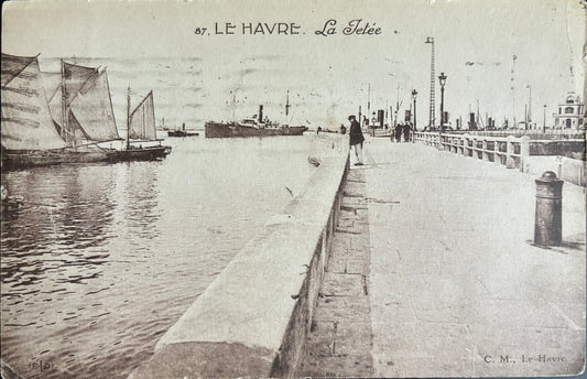 CPA FR76 Le Havre - La Jetée