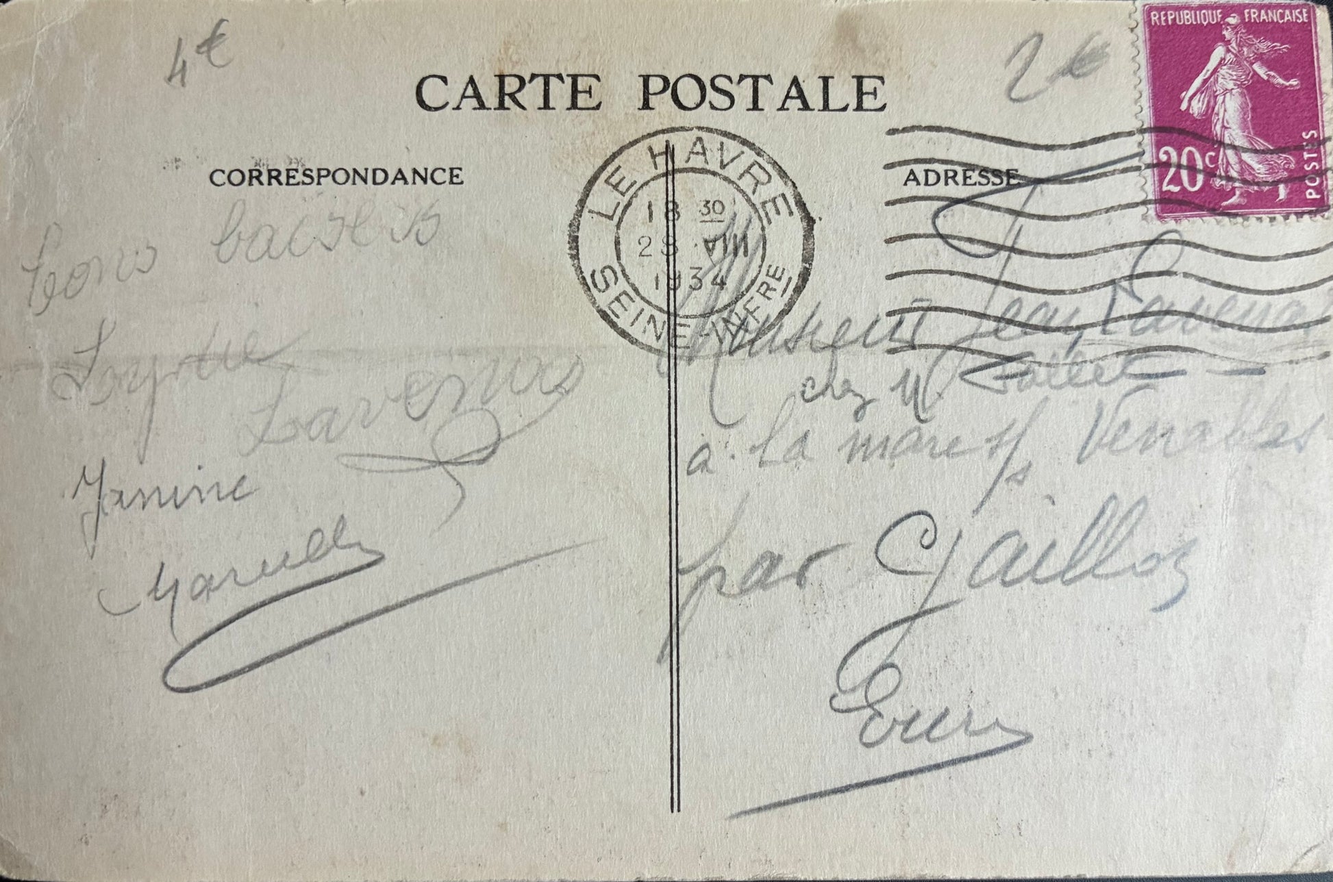 CPA FR76 Le Havre - La Jetée