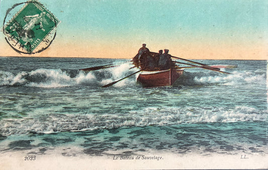 CPA FR76 Le Havre - Le bateau de Sauvatage