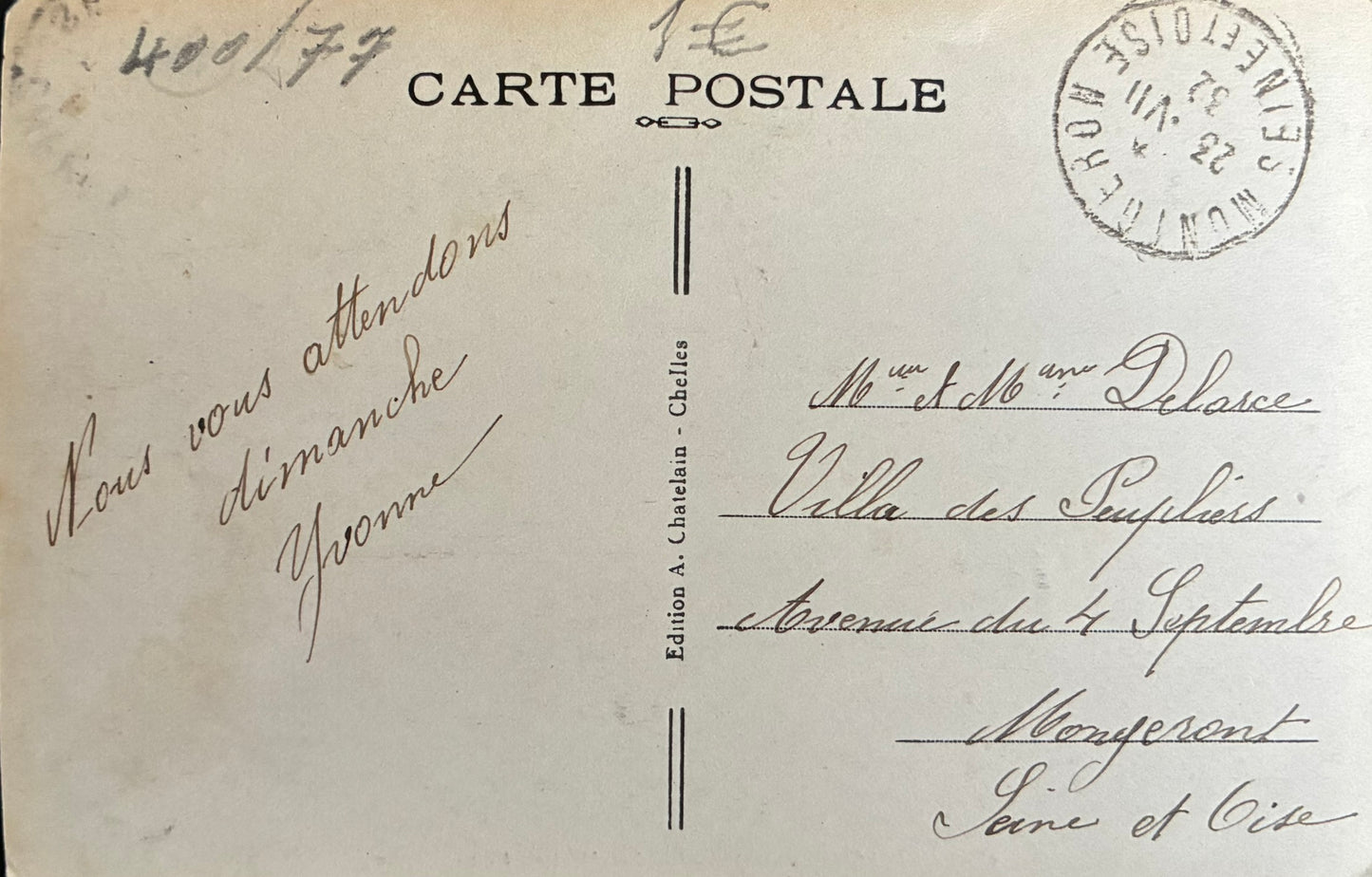 CPA FR77 Chelles - Les Iles Mortes - Vieux Moulins