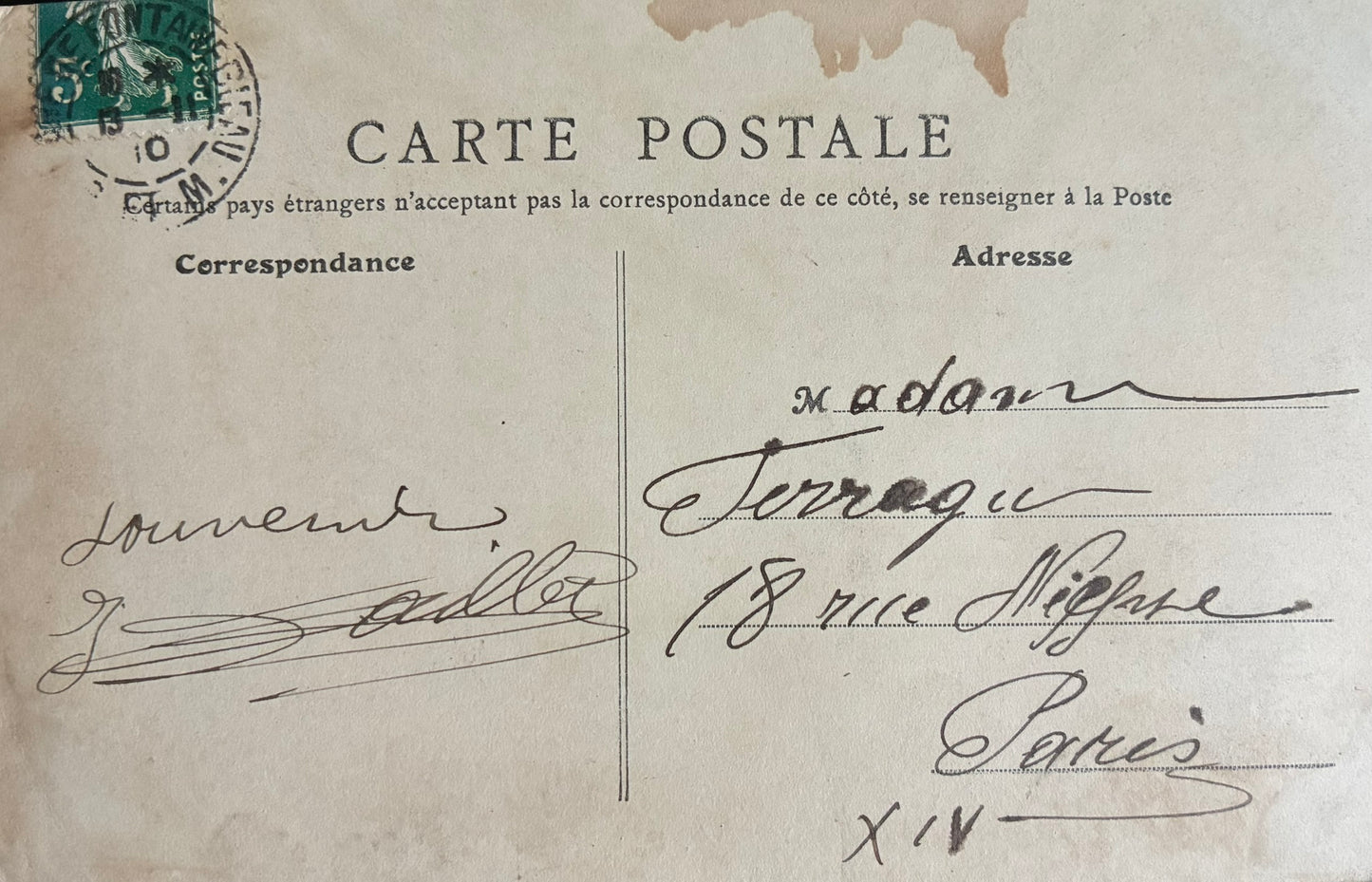 CPA FR77 Fontainebleau - Galerie de Diane