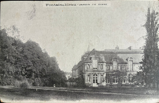 CPA FR77 Fontainebleau - Jardin de Diane