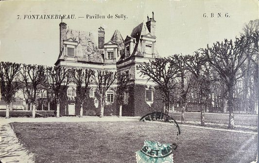 CPA FR77 Fontainebleau - Pavillon de Sully