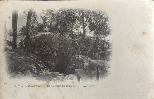 CPA FR77 Forêt de Fontainebleau - La caverne des brigands