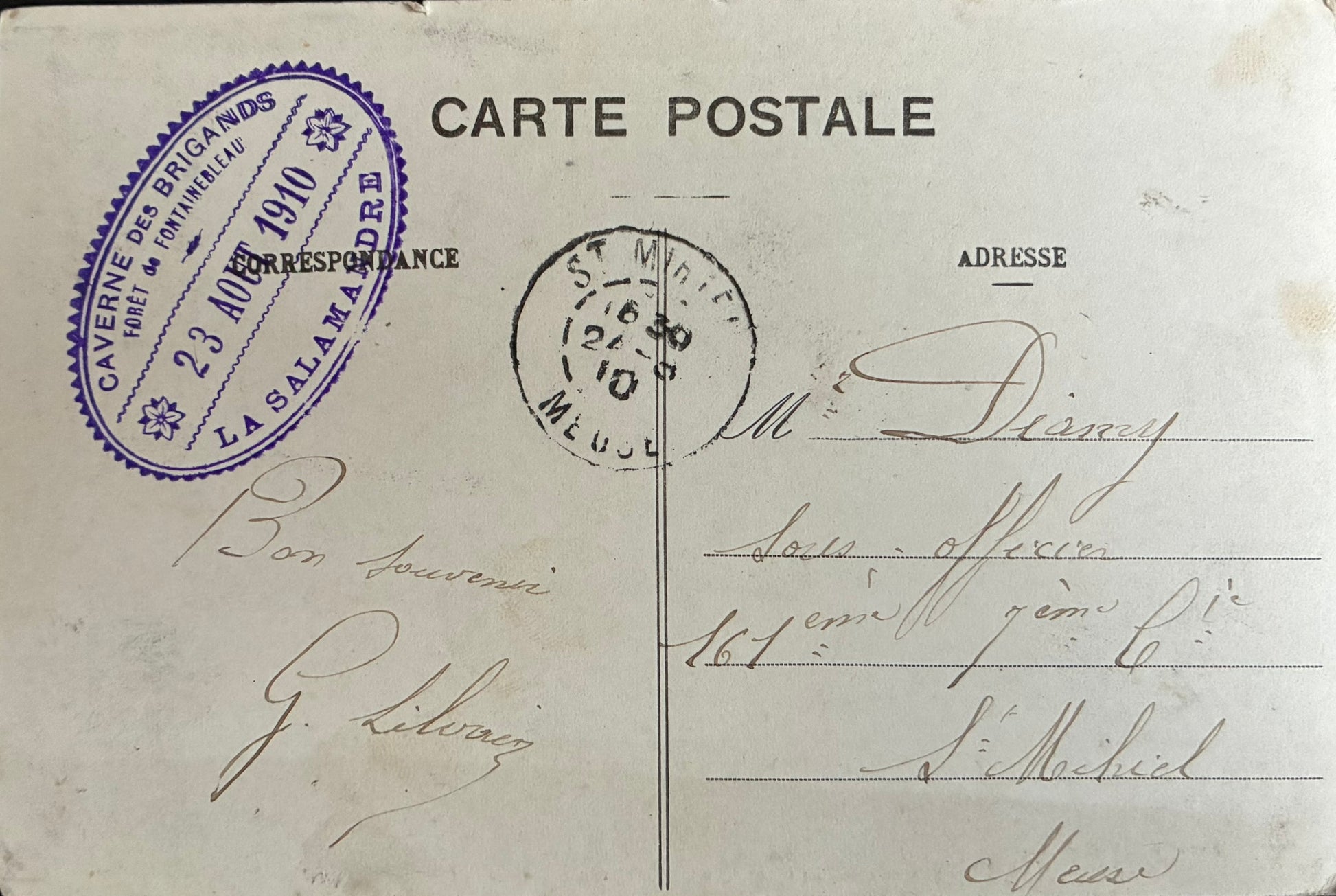 CPA FR77 Forêt de Fontainebleau - Rocher de Rousseau et Millet