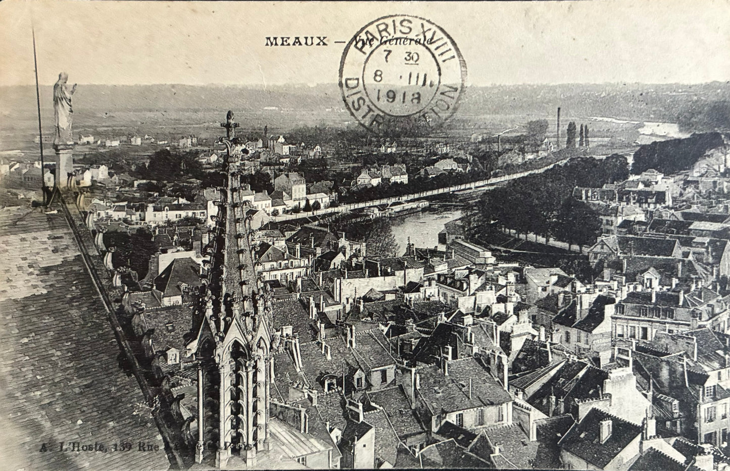 CPA FR77 Meaux - Vue Générale