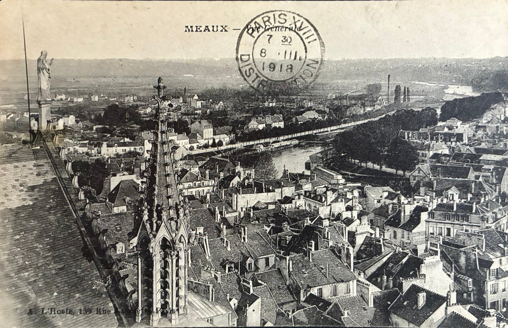CPA FR77 Meaux - Vue Générale