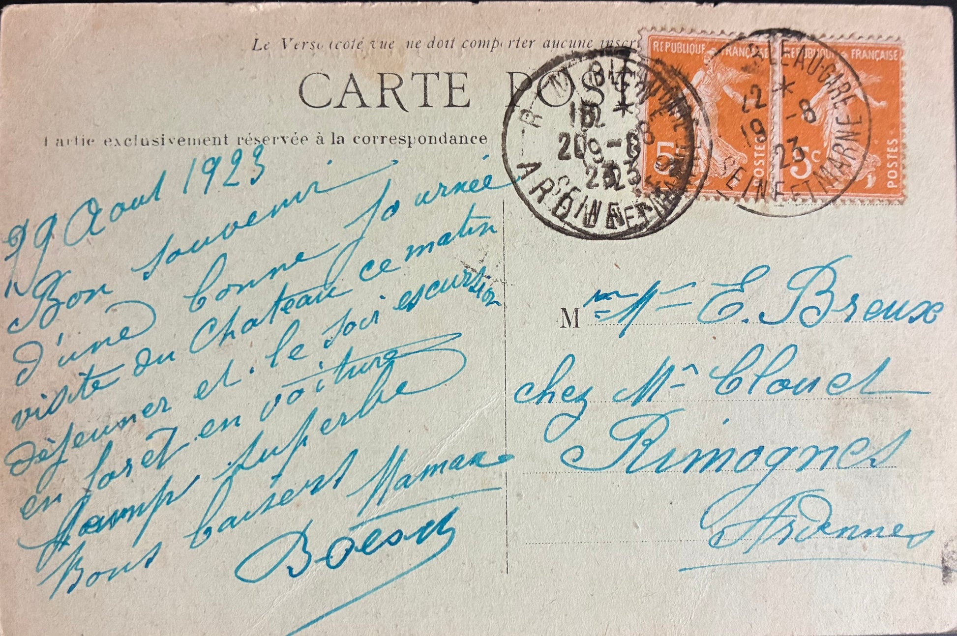 CPA FR77 Palais de Fontainebleau - La Cour des Adieux