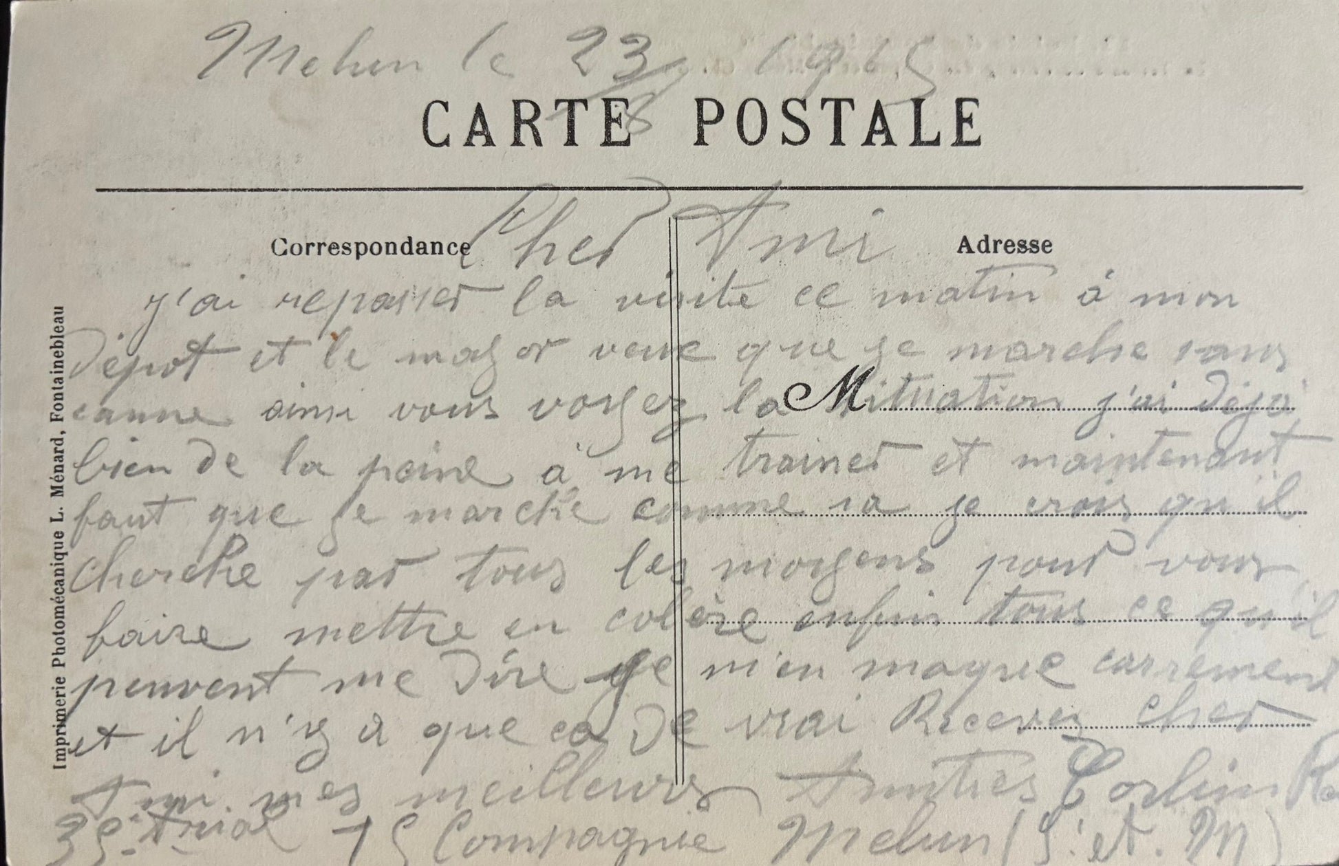 CPA FR77 Palais de Fontainebleau - La Terrasse de l'Etang des Carpes et le Musée Chinois
