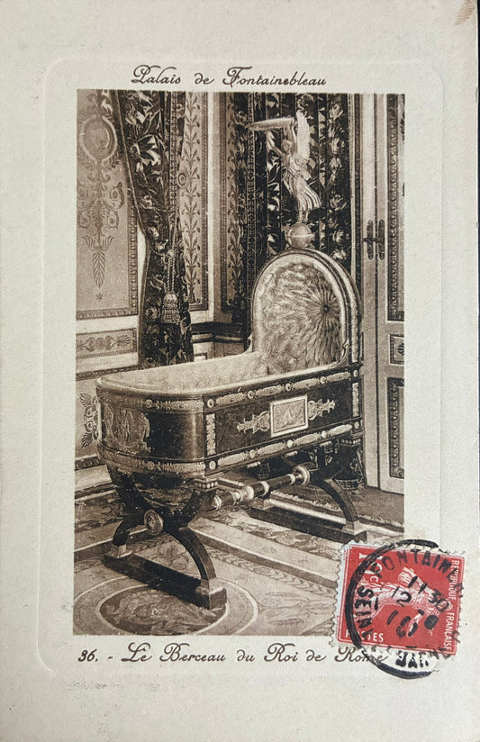 CPA FR77 Palais de Fontainebleau - Le Berceau du Roi de Rome