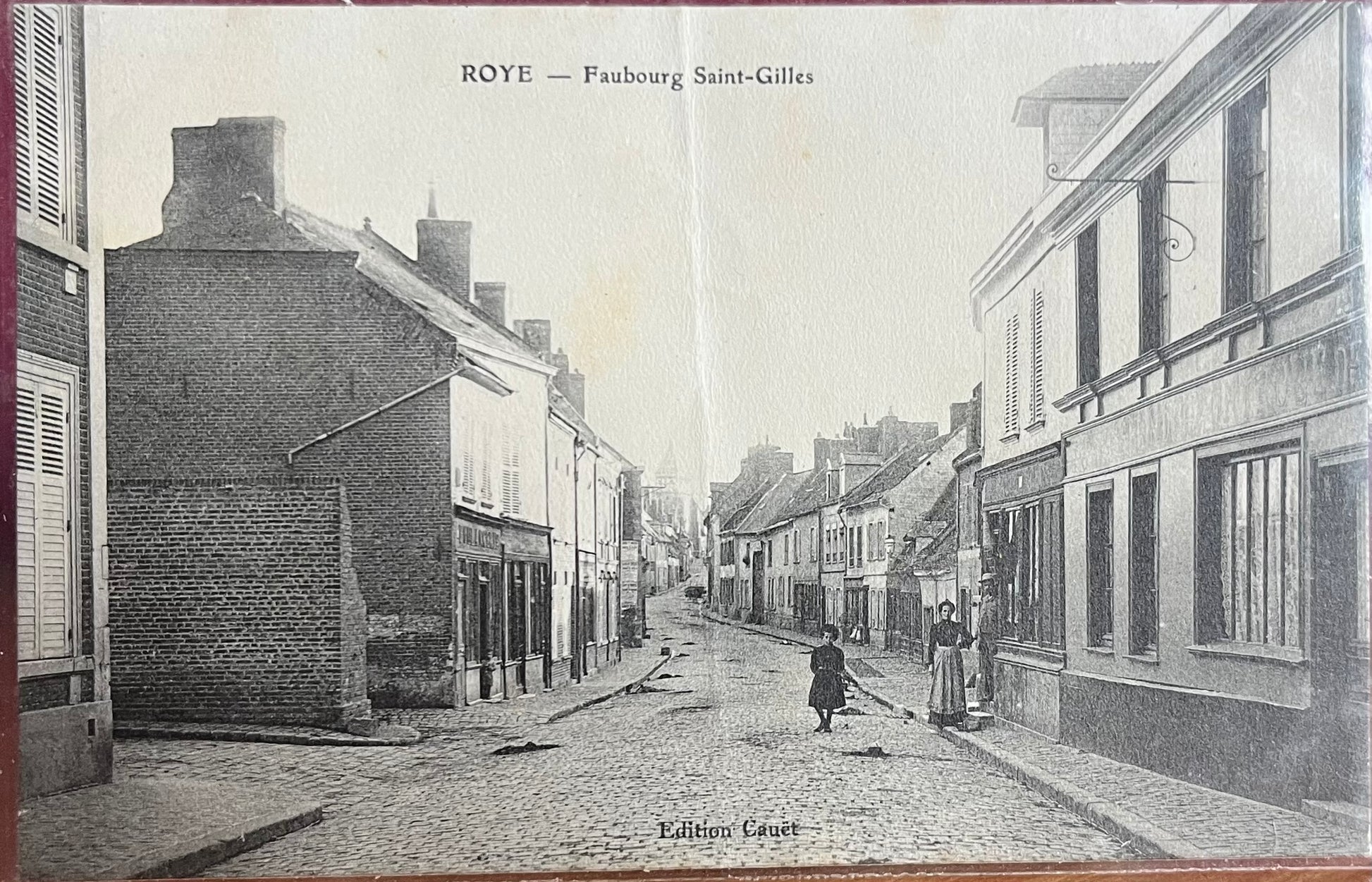 CPA FR80 Roye - Faubourg Saint-Gilles