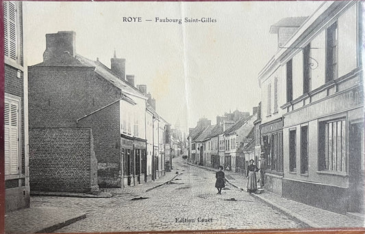 CPA FR80 Roye - Faubourg Saint-Gilles
