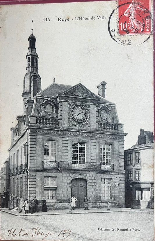 CPA FR80 Roye - L'Hôtel de ville