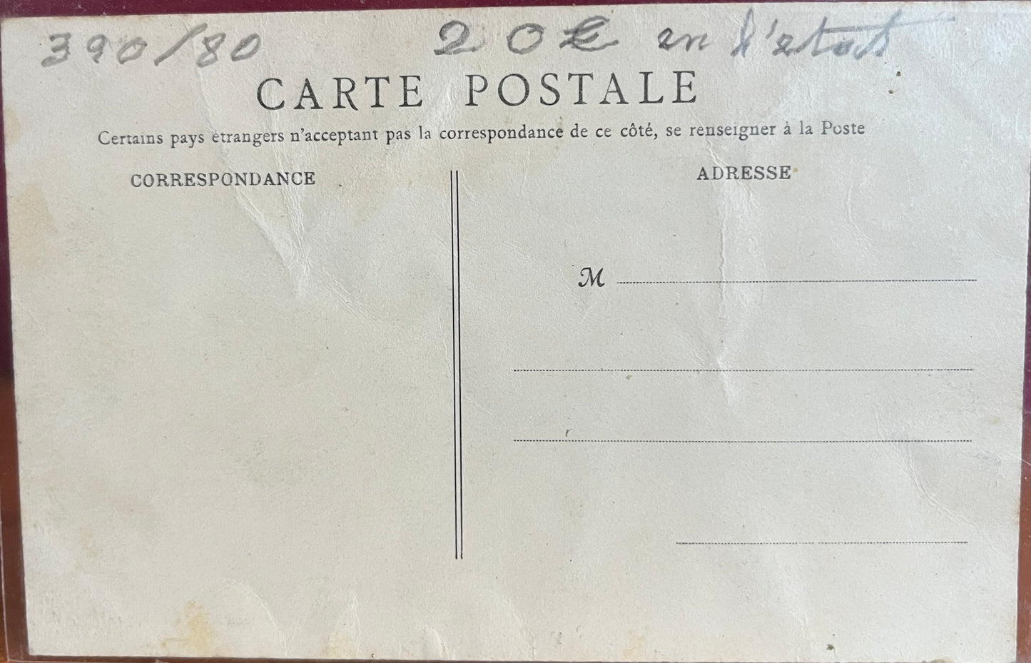 CPA FR80 Roye - La gare